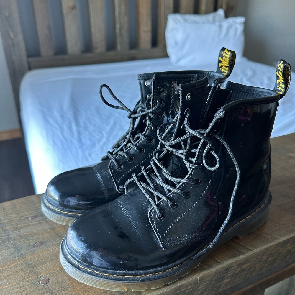 Dr. Martens Kids Black Boots